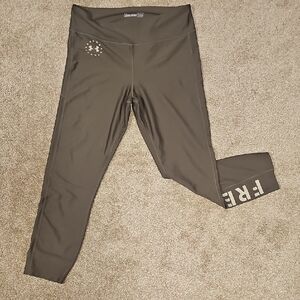 Under Armour Green Leggings Lightweight Athletic Wear